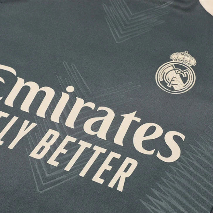 Real Madrid Grey Tracksuit