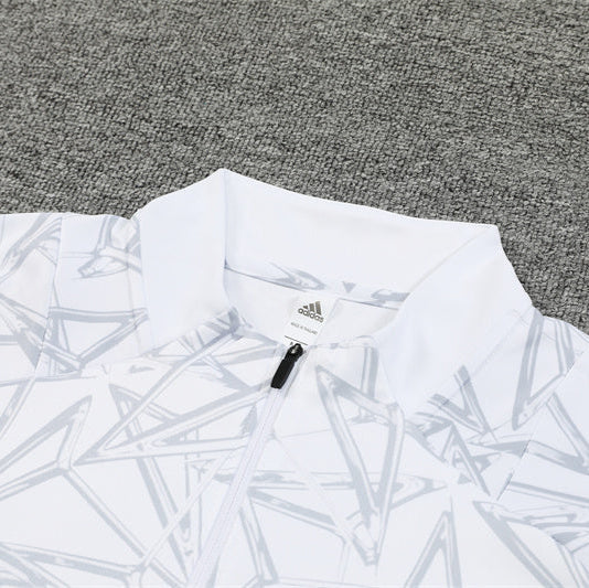 Real Madrid White/Black Tracksuit