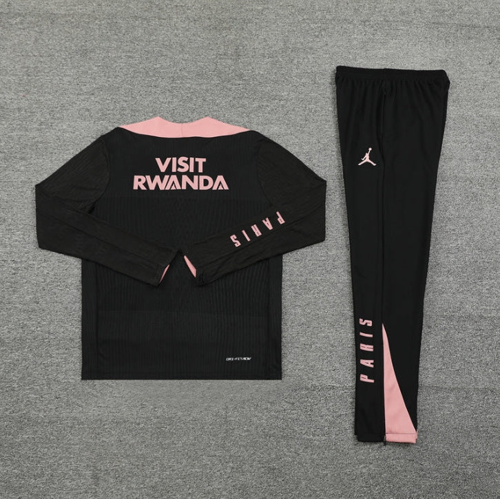 PSG Black/Pink Tracksuit