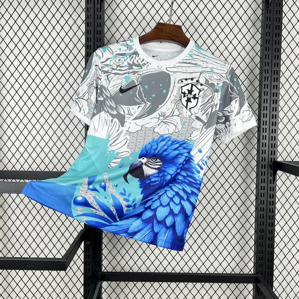 Brazil Blue Parrot Jersey
