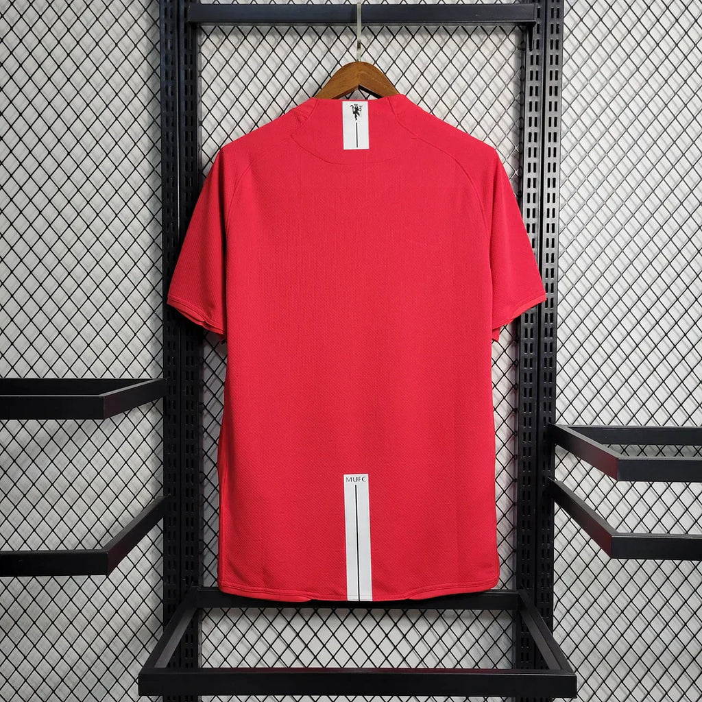 Manchester United 2007/2008 Home Champions League Jersey