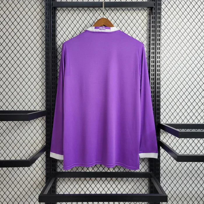 Real Madrid 2016/2017 Away Long Sleeve Jersey