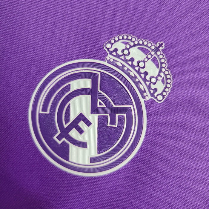 Real Madrid 2016/2017 Away Long Sleeve Jersey