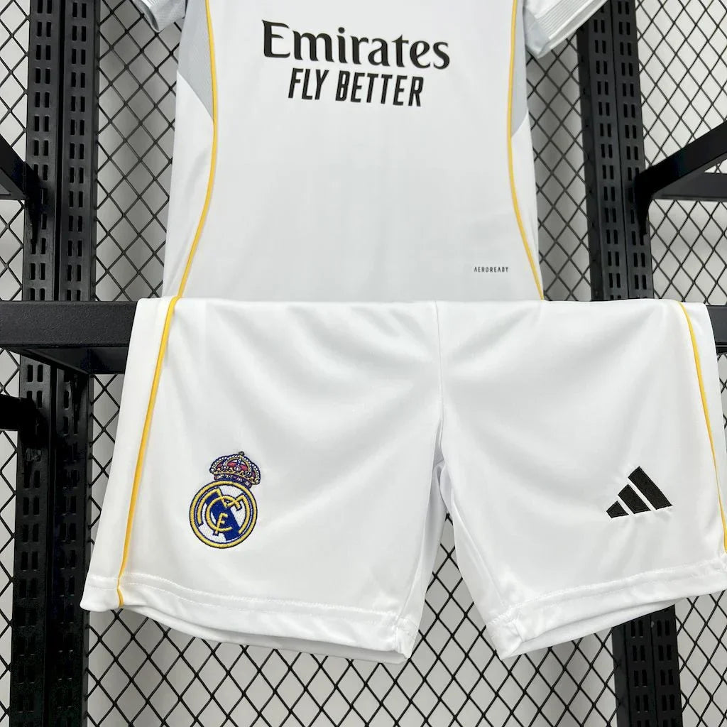 Real Madrid 2025/2026 Home Jersey Kids Size