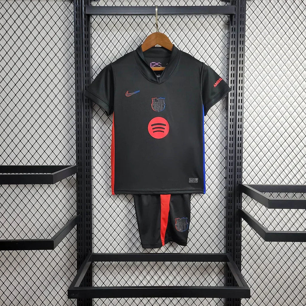 Barcelona 2024/2025 Away Jersey Kids Size