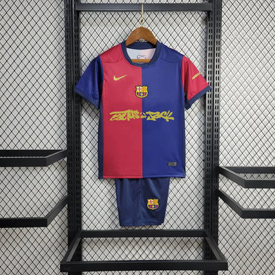 Barcelona x Travis Scott Cactus Jack Kids Size