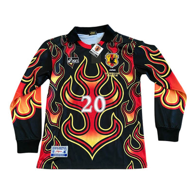 Japan 1998 Goalkeeper Shirt Red Flame