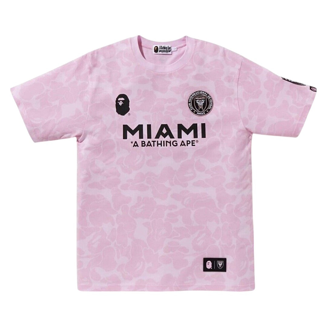 Bape x Inter Miami Pink Camo Shirt